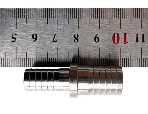 Tsingseen life 3 Stück 10 mm bis 14 mm Reduzierstück Schlauchverbinder Spaltwasser Kraftstoff Luft