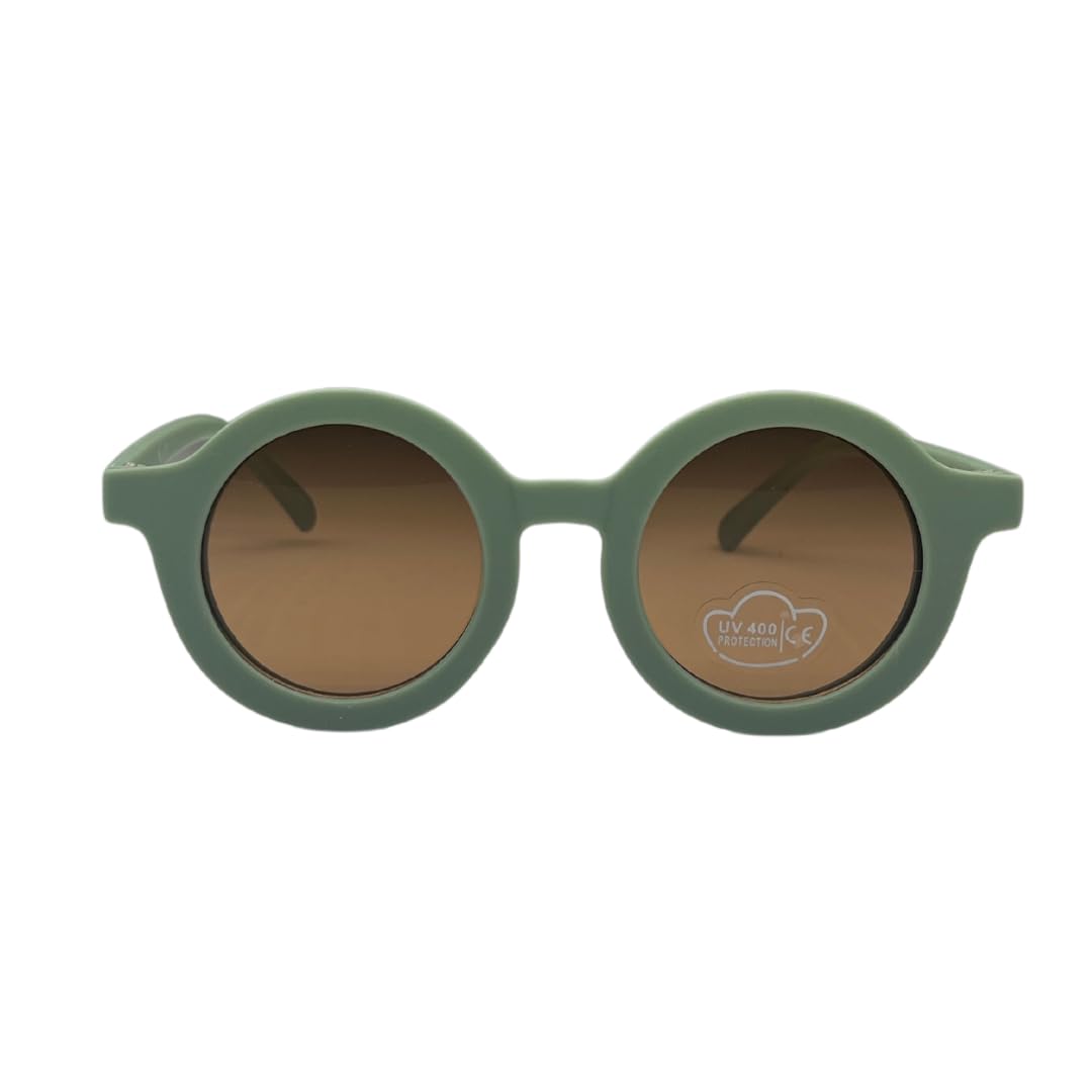 First Lens Kids Custom Sunglasses With Name UV400 (Green) - S449