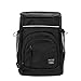 HuaShslt Isolation Rucksack Kühler Wärmedämmung Weiche Kühlschrank Tasche Picknickbeutel wasserdichte Große isotherme Kühlschrank Reisen Strand Bierbeutel Kühler Kühlschrankbeutel (Color : Black)
