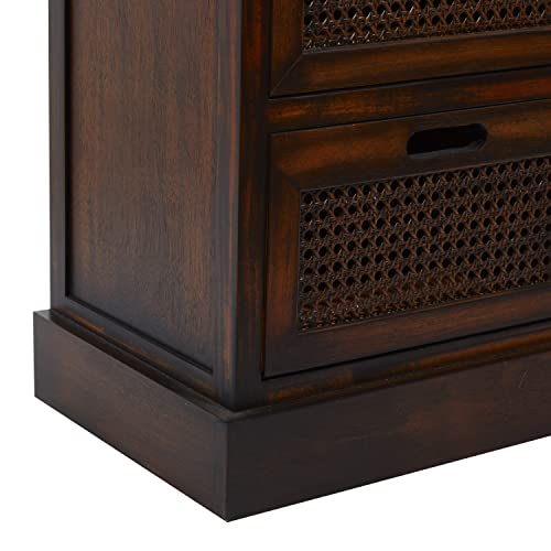 Deco 79 Wood 6 Drawers Storage Unit, 31" X 13" X 28", Brown #TOP4