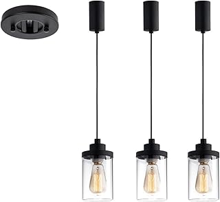 mirrea Flush Mount Monopoint Receptacle and Track Pendant Lighting Pack of 3