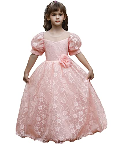 Robe d'anniversaire pour enfants en dentelle ideale fetes et mariages