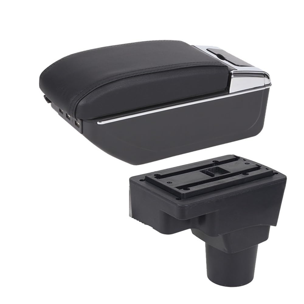 Aierdeyp B2 Black Line 7Usb Car Armrest Box For Chevrolet For Sonic For Aveo Lova T250 T300