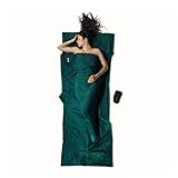Cocoon TravelSheet Microfiber Größe 220 x 90 cm Moss Green