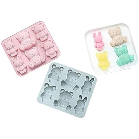 1 Pack Of Silicone Molds, Chocolate Molds-Make Large Candy And Jello Bearsjelly, Gelatin, Chocolate, Soap, Ice Molds Cover