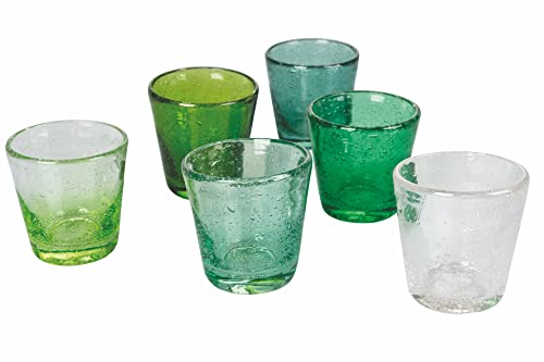 Villa d’Este Home Tivoli Cancun Greenery Likörgläser 6 Stück