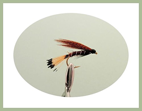 6 Pack of Mallard and claret Wet Fishing Flies, Choice (Mixed)