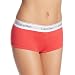 Calvin Klein Women's Modern Cotton Boyshort Panty, Evocative Red, Medium