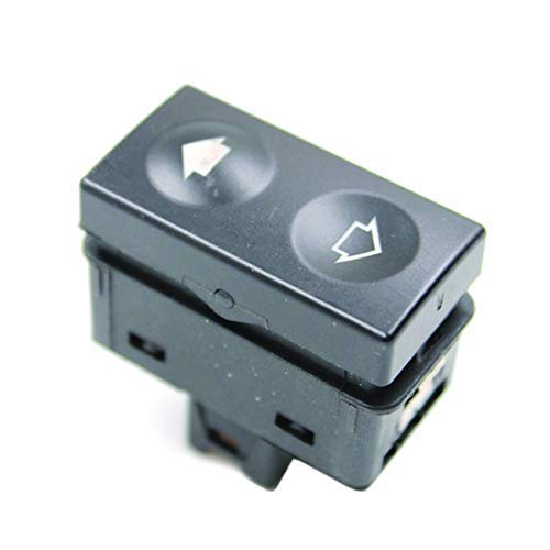 LUOAN AUTO PARTS Interrupteur de lève-vitre Noir pour B/MW E36 318i 318is 325i 325is 61311387387 61 31 1 387 387 1991-1998 Cover