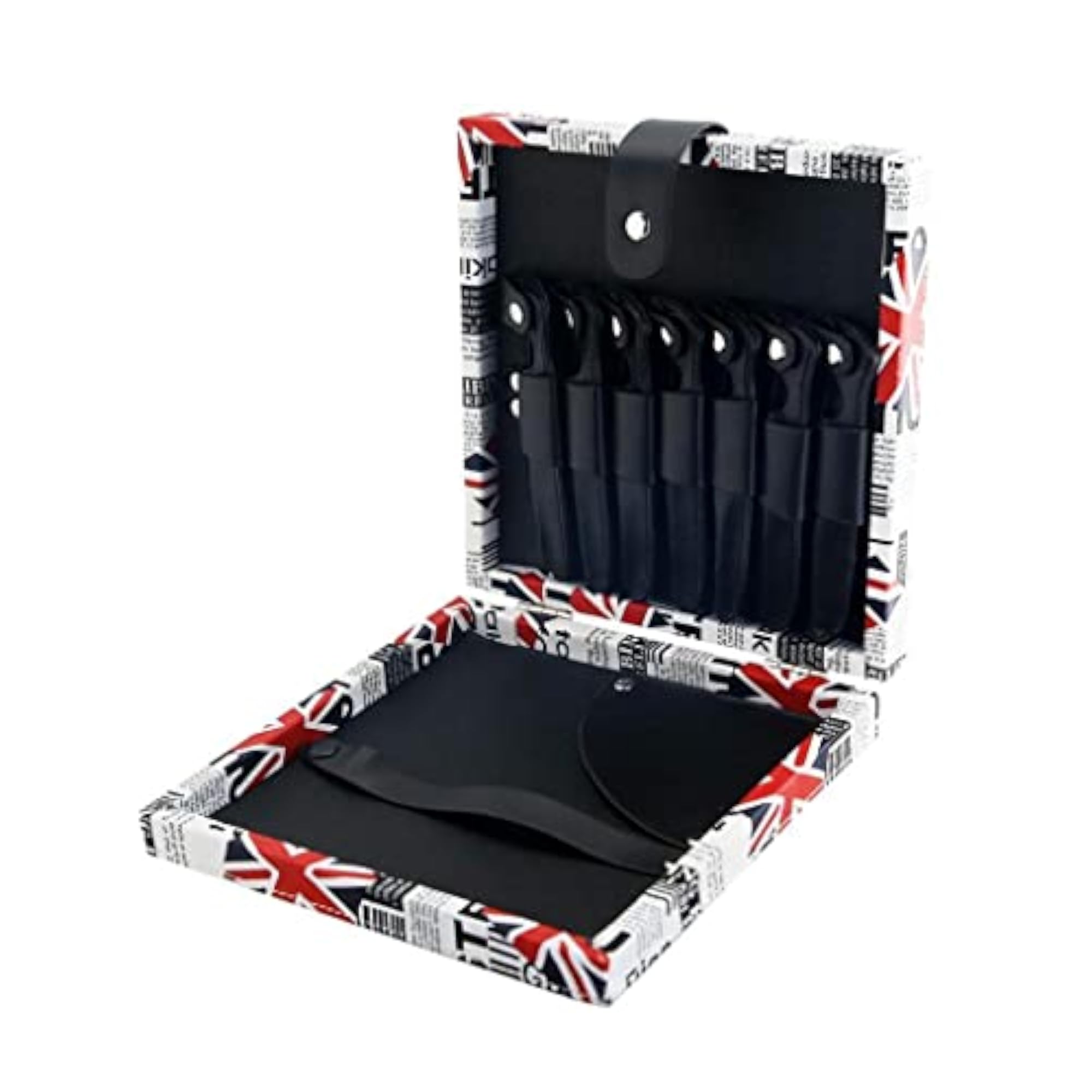 Durable Hair Scissors Clips Storage Pouch, White Organizer