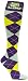 NCAA LSU Tigers Argyle Dress Socks, Purple, One Size