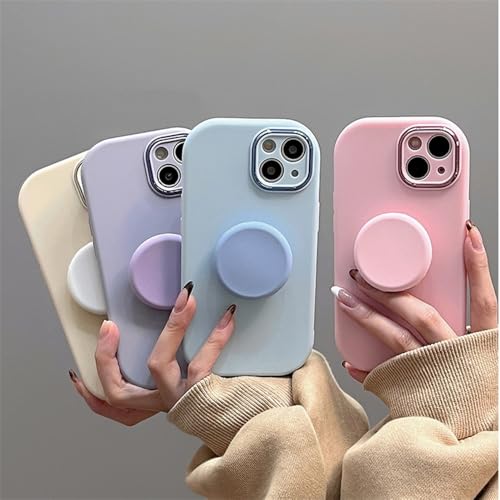Coque silicone iPhone 14 Pro violette antichoc et souple - 3