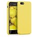 kwmobile TPU Silicone Case for Apple iPhone SE / 5 / 5S - Soft Flexible Rubber Protective Cover - Yellow Matte