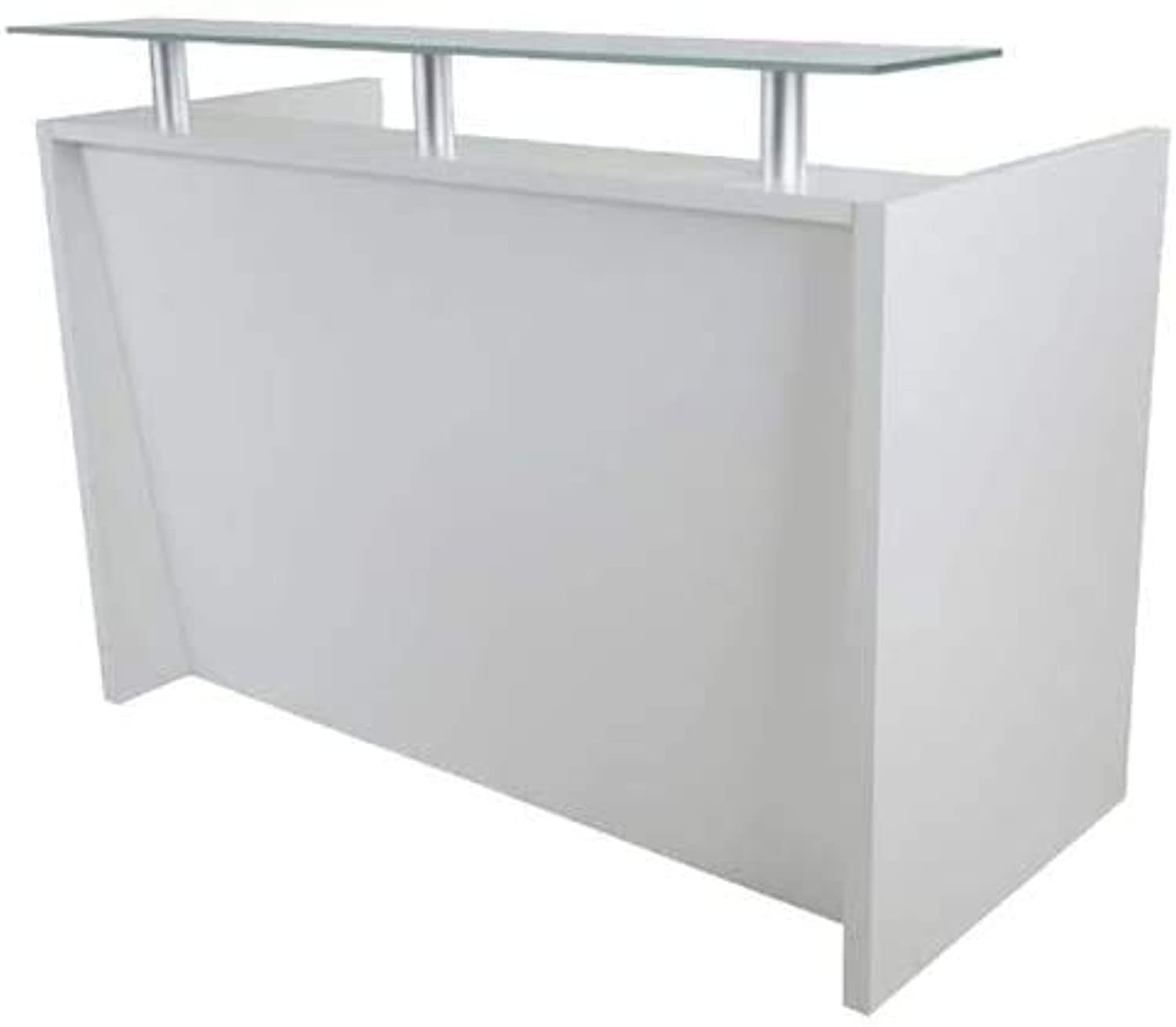 Buy Mahmayi Harrera R0614 Modern Reception Desk with Lockable 3 Drawer