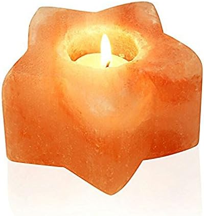Amazon Co Jp ヒマラヤ岩塩 キャンドルホルダー ソルトキャンドルスタンド 蝋燭台４個セット ろうそく８枚付き 結婚式 ウェディング 誕生日 キャンドルライト おしゃれ インテリア 仏壇 バレンタイン ホーム キッチン