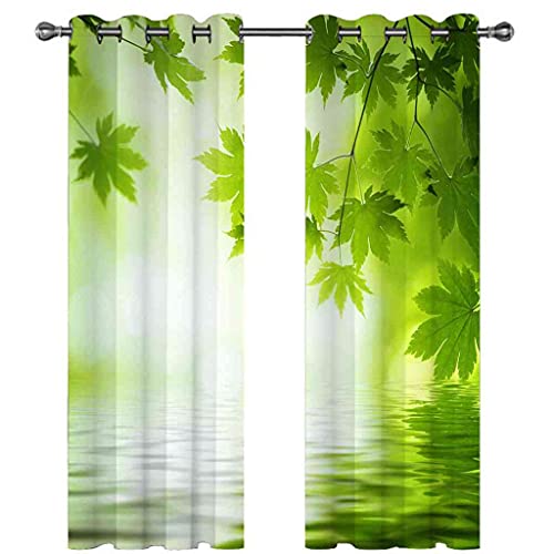 Rideaux occultants isolant thermique phonique polyester oeillets 200x - 3