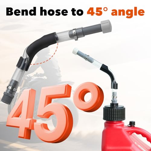 Image of mapleza 4 Pcs Racing Fuel Hose Cap with 2 PCS Hose Bender Compatible with VP JEGS Scribner 3 /5 /5.5 Gallon Jugs Hoses Heavy-Duty Dust-Proof Replacement Kit for Fuel Containers
