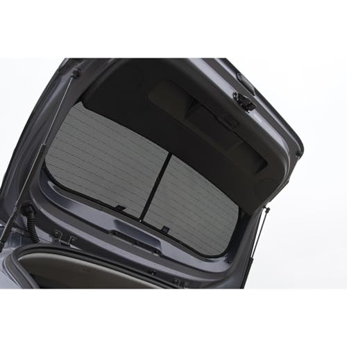 CAR SHADES Satz kompatibel mit Hyundai i20 5 türer 2020- (6-teilig), Schwarz