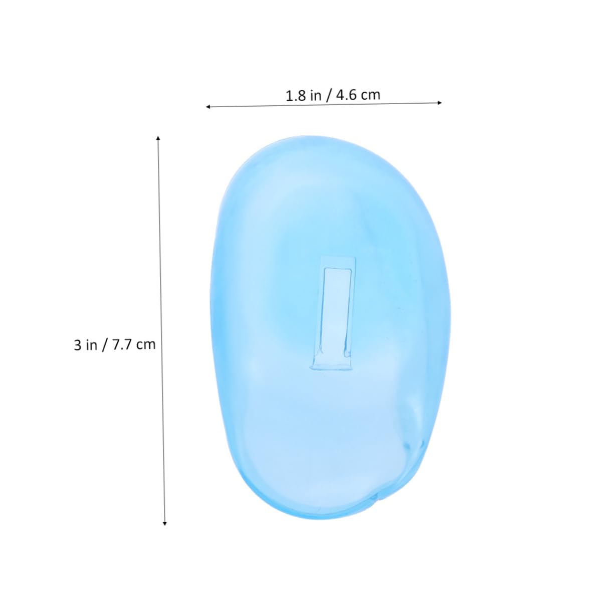 VICASKY 4pairs Hair Dye Ear Protection Tools of Silicone Ear Shields Reusable Easy to Clean Comfortable for Women Men