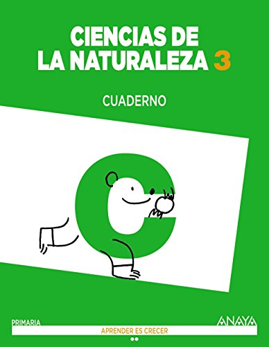 Portada de Ciencias de la Naturaleza 3. Cuaderno.