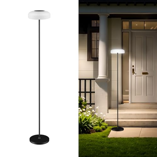 Truthoid Outdoor Solar Powered Floor Lamp 5 Types of...