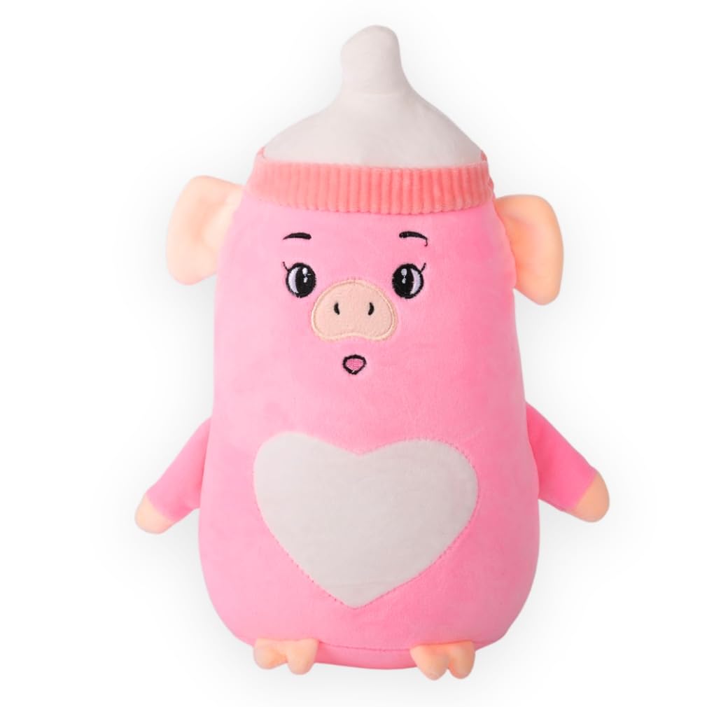 Dukiekooky Cute Pig Plush Toy|Soft Stuffed Animal|for Boys & Girls | Ideal for Gifting & Special Occasions | Hight- 30 CM