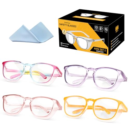 KeeiZoes Anti-Fog Safety Glasses for Women