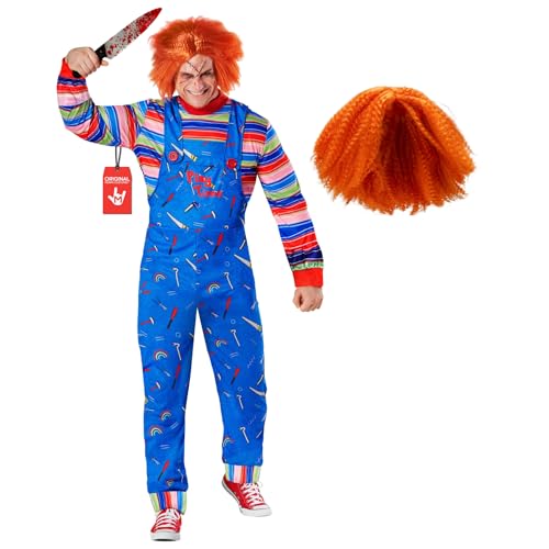 Morph Playtime Killer Doll Costume For Men, Halloween Costumes Men, Mens Halloween Costumes Adult Scary, X-Large