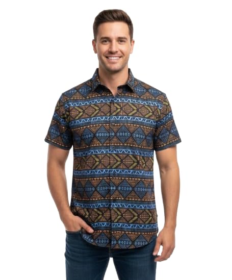 RK Enterprise Men s Stylish Printed Lycra Half Sleeve Shirt for Men & Boys Design no SV Shirt-Parent