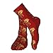 SLNFDKND Year Of The Horse 2026 Happy Chinese New Year Socks For Men Women Casual Sport Sock Fashion Tube Stockings