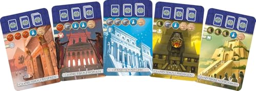Riposo Produzione | 7 Wonders: Duel - Extension Pantheon | Gioco Da Tavolo | A Partire Da 10 Anni | 2 Giocatori | 30 Minuti - Versione Francese - 5