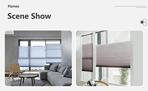 Flamax Light Filtering Cordless Top Down Bottom Up Shades, Top Down Bottom Up Cellular Shades, Top Down Blinds, Up Down Blinds, Up Down Shades, Top Down Bottom Up Blinds, Top Bottom Blinds #TOP1