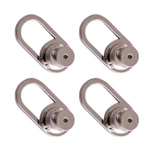 4Pcs Earring Lifter Backs for Heavy Earrings Metal Support for Droopy Ears