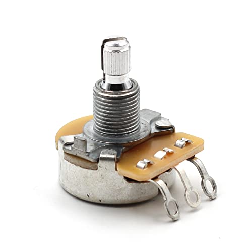 (1X) Cts 1 Meg Short Split Shaft - Audio Taper Potentiometer For Electric Guitar #TOP3