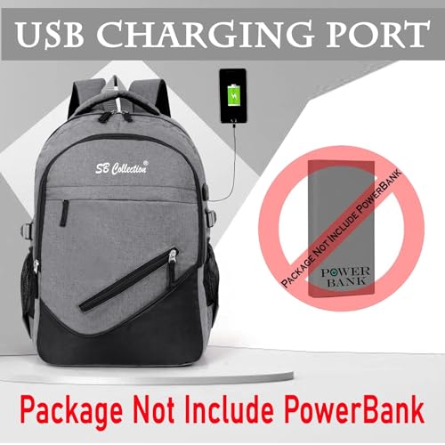 Image of S.B. Collection Bags Unisex Usb Waterresistance Office /Business /College Daily Use Helping hand Backpack 32L Laptop Backpack