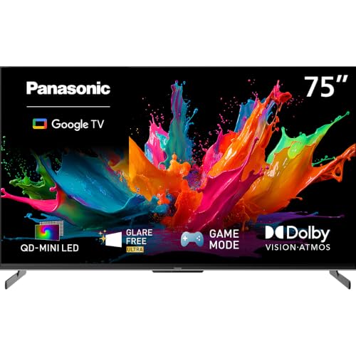 Image of Panasonic 75-Inch W85C 4K QD-Mini LED Google TV 2026, Local Dimming Supreme