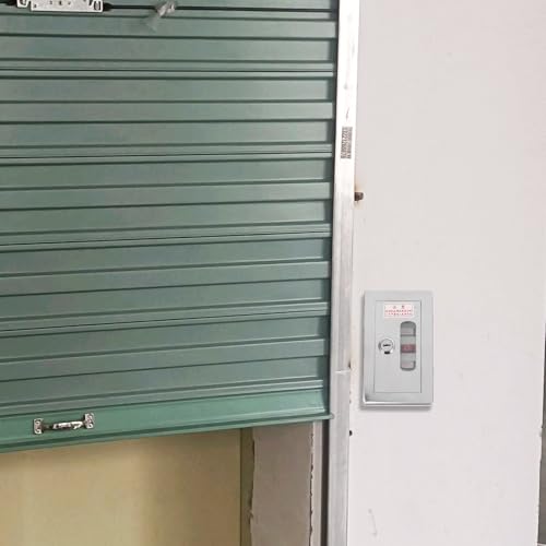 Boîtier de commande Gatuida en acier inoxydable robuste pour porte coupe-feu