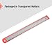 Mr. Pen- Machinist Ruler, 12 inch, Stainless Steel Ruler with Inch Graduations 1/8