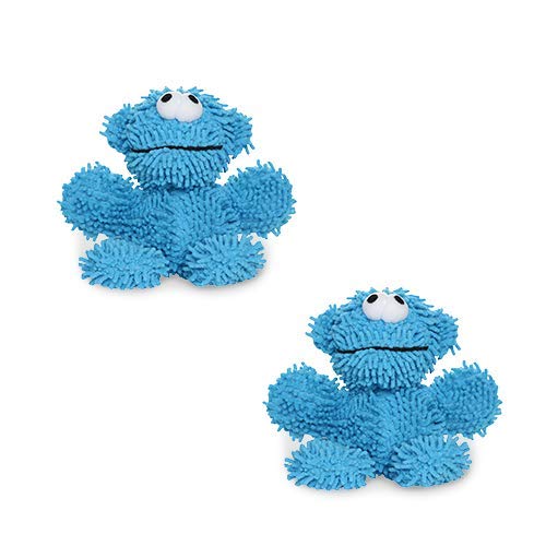 Amazon.com: MIGHTY® 2 Pack Microfiber Small Monster Dog Toys