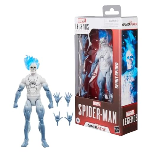 Hasbro Marvel- Marvel Legends Series, Figura de acción de Spirit Spider, Color (G0591)