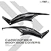 MOS Carbon Fiber Body Side Covers for Yamaha XMAX 300 2023-2024