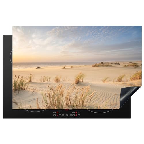 KitchenYeah© Herdabdeckplatte Einteilig Induktionsmatte Küche Abdeckung Ceranfeld Herd Abdeckplatte Deko Vinyl Matte Aufrollbar Strand - Dünen - Sommer - Natur - 80x52 cm KitchenYeah© Herdabdeckplatte Einteilig Induktionsmatte Küche Abdeckung Ceranfeld Herd Abdeckplatte Deko Vinyl Matte Aufrollbar Strand - Dünen - Sommer - Natur - 80x52 cm