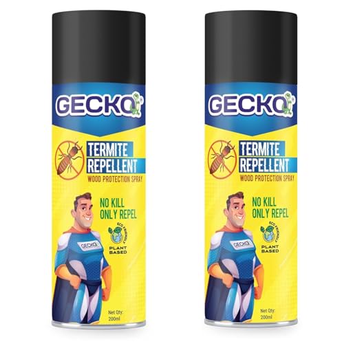 Image of Shadow Securitronics 100% Herbal Termite Repellent Spray | Wood Preservative & Insect Repellent for Furniture | Ideal for Home, Kitchen, and Office Use | Pack of 2 (200ml) - FORMULATION 20X