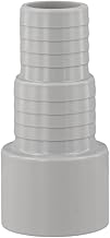 Adaptador de manguera de bomba de piscina, conector de enchufe de 50 mm para mangueras de 32 mm y 38 mm de diámetro interior (1 unidad)