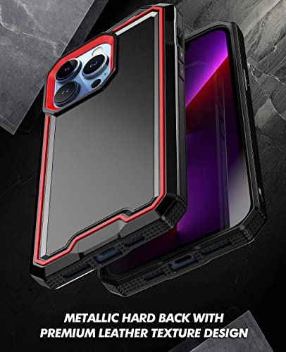 Funda anticaída iPhone 13 para evitar roturas de pantalla con parachoques de goma bicolor 5