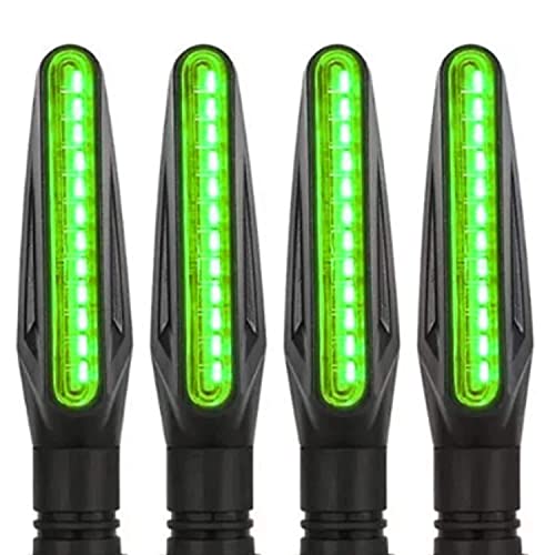 A4S AUTOMOTIVE & ACCESSORIES Universal Bike Indicator green Light LED Bulb Turn Signal Brake LED Lights Set of 4 for Hero Honda Bajaj Tvs Yamaha Suzuki Ktm Kawasaki & More A4S AUTOMOTIVE & ACCESSORIES Universal Bike Indicator green Light LED Bulb Turn Signal Brake LED Lights Set of 4 for Hero Honda Bajaj Tvs Yamaha Suzuki Ktm Kawasaki & More