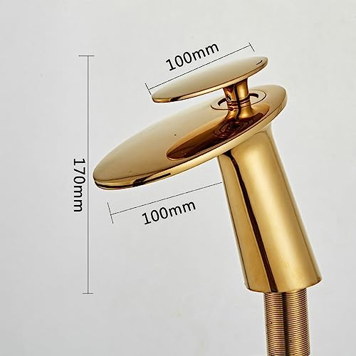 Robinet de lavabo double commande pour régler facilement la température de l'eau chaude