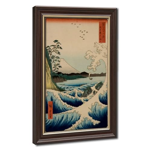 Utagawa Hiroshige toile pour embellir un petit mur sans cadre lourd