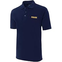 Polo for Police Officer Embroidered Short Sleeve Polo Shirts Classic Embroidery Mens Polo Shirt
