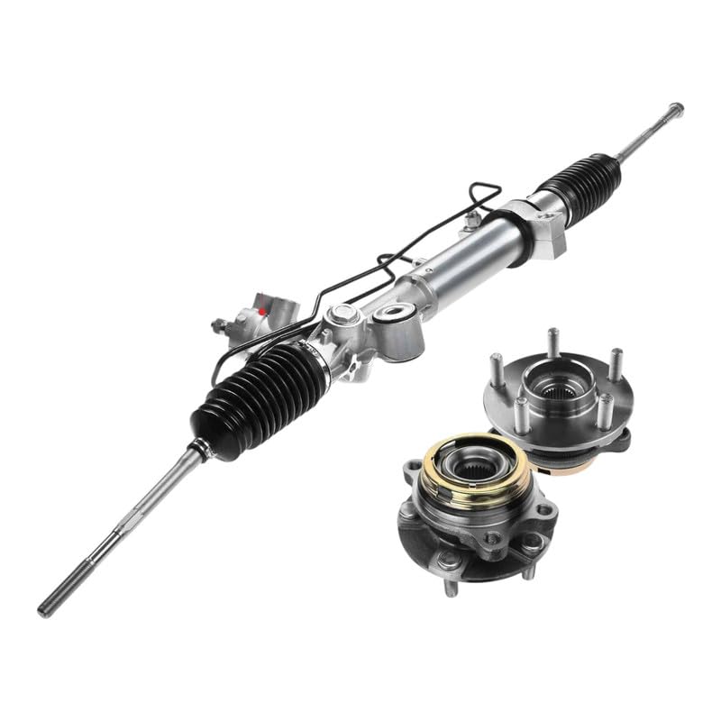 Replacement Parts for 3X Front Rack and Pinion&Hub Bearing Kit for Nissan Murano 2005-2007 V6 3.5L Mod-A58PP-17889